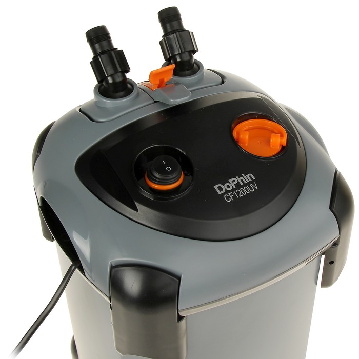 Фильтр внешний канистровый KW Dophin CF-1200 UV,1200 л/ч, с UV лампой