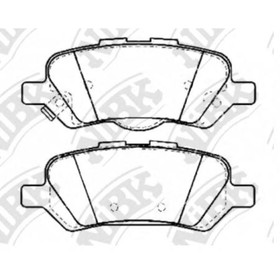 

Колодки тормозные дисковые NIBK PN21002