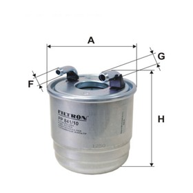 

Фильтр топливный FILTRON PP841/10