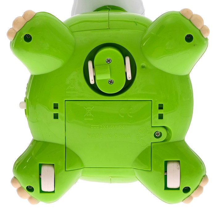 Музыкальный динозаврик «Зоосадик», отталкивается от препятствия, световые и звуковые эффекты, МИКС