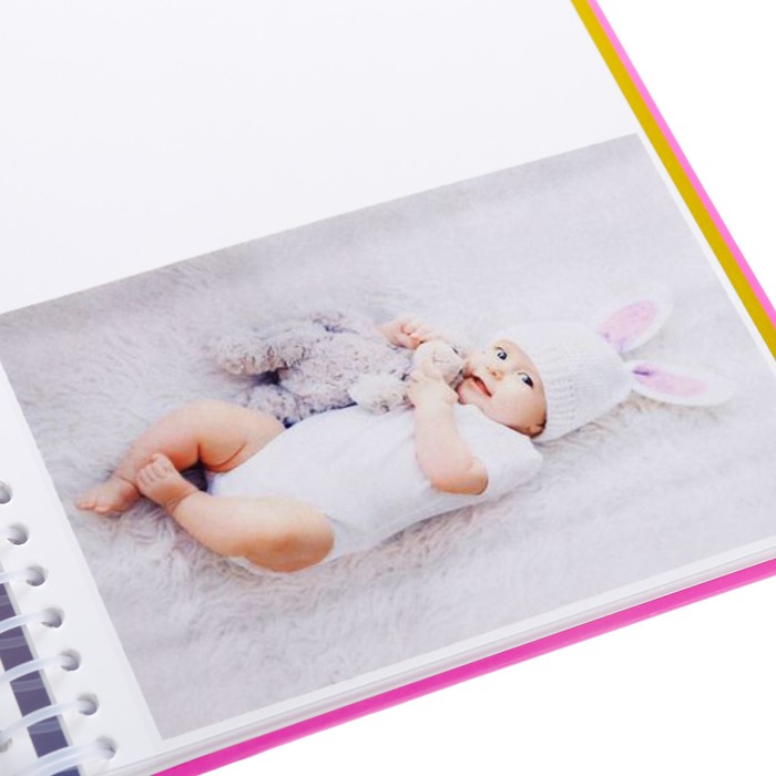 Фотоальбом магнитный 20 листов Image Art, детский, МИКС