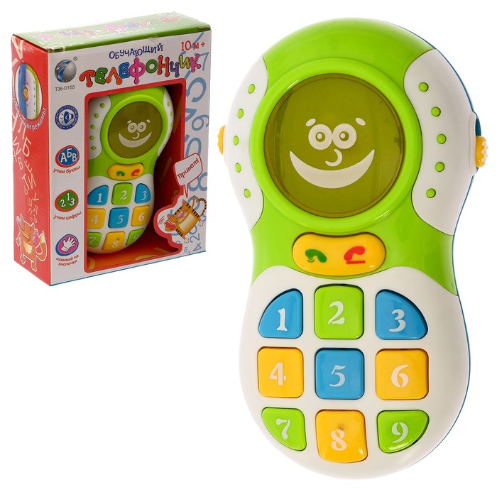 Обучающий телефончик "Привет- привет!" со звуковыми эффектами