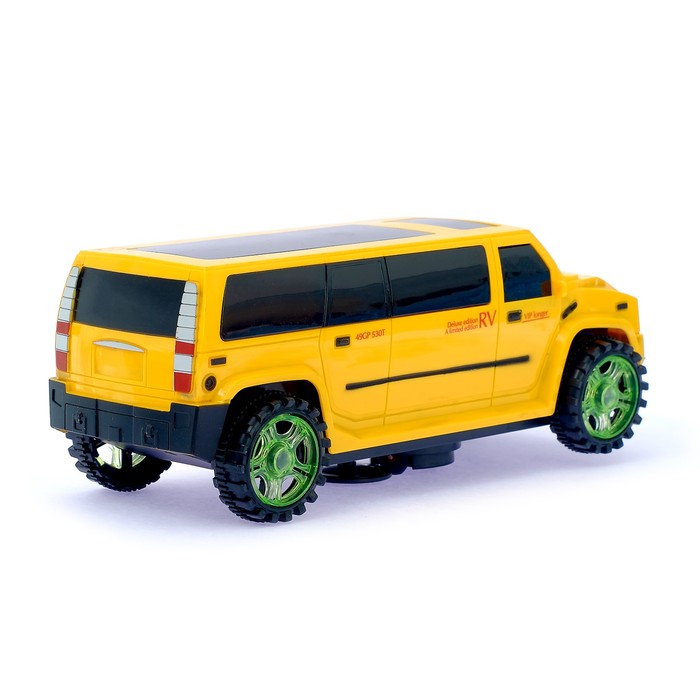 Машина "Лимузин", дрифт, вращение на 360 градусов, русская озвучка, свет