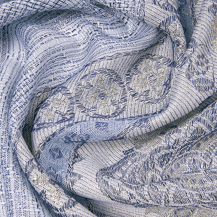 Палантин текстильный PJ1658_05, цвет серый, размер 68х180