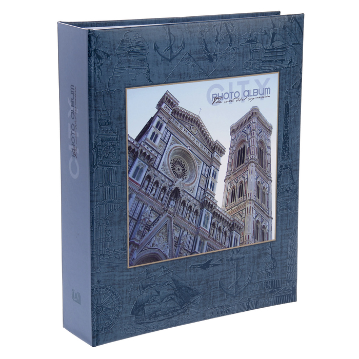 Фотоальбом на 200 фото 10х15 см Image Art, города, МИКС