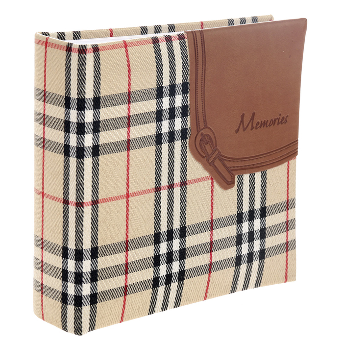 Фотоальбом на 100 фото 10х15 см Image Art "Клеточка", МИКС