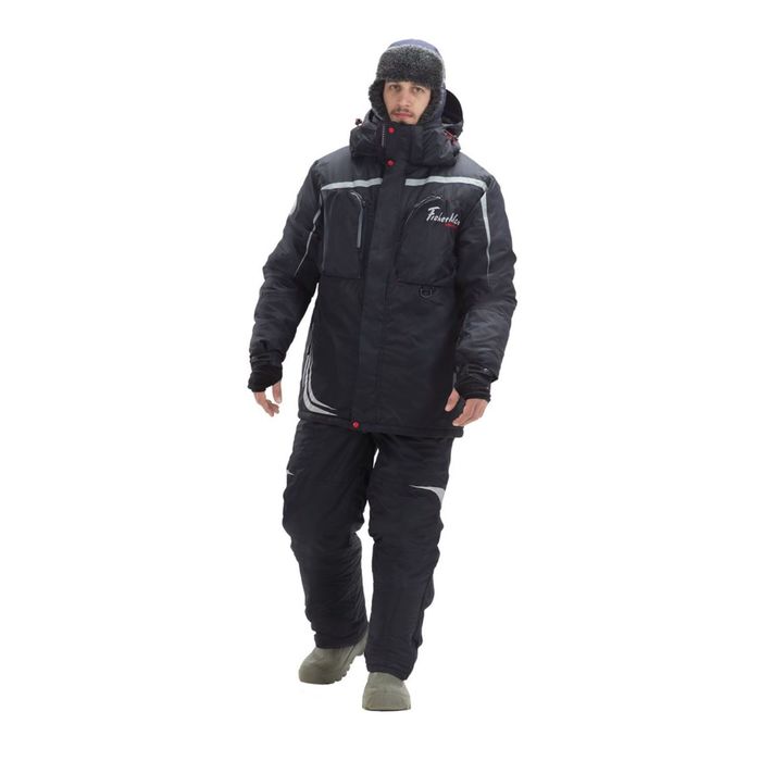 Костюм для рыбалки Fisherman Салмон V2, черный, 3XL