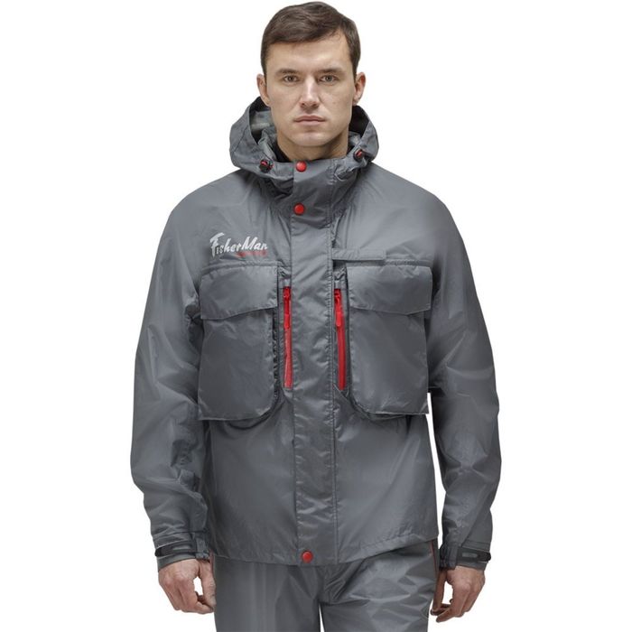 Куртка Fisherman Коаст V2, темно-серый, L