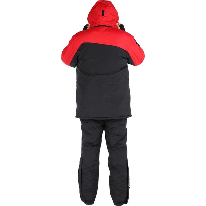 Костюм Fisherman Таймень, черный/красный, 3XL