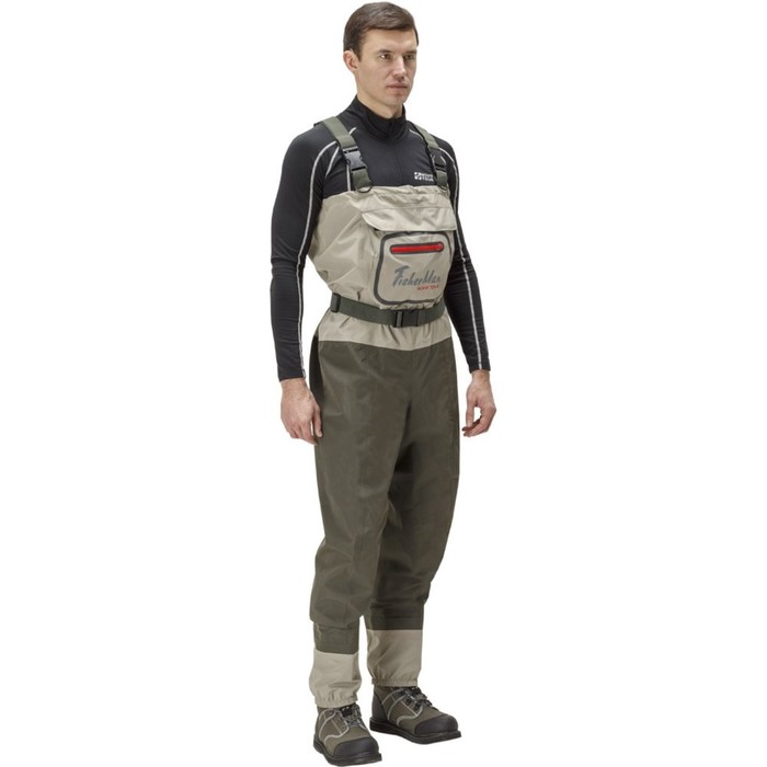 Вейдерсы для рыбалки "Аэр V2", размер 3XL, цвет хаки