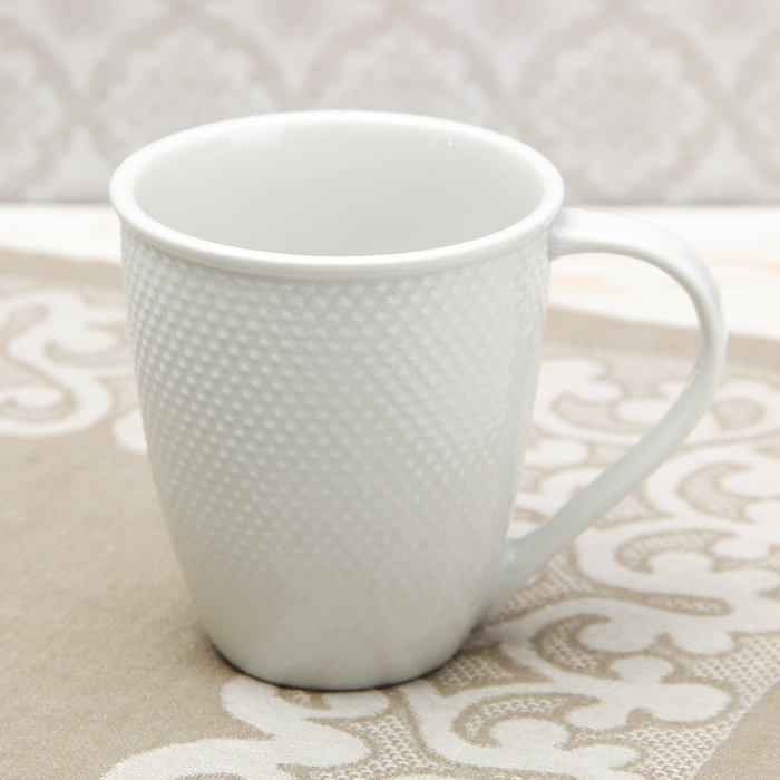Кружка 480 мл "Этюд", цвет белый