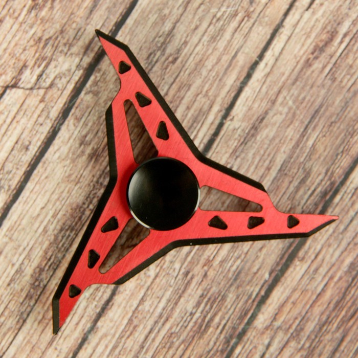 Спиннер "По пути Самурая", красно-черный, 6*6 см