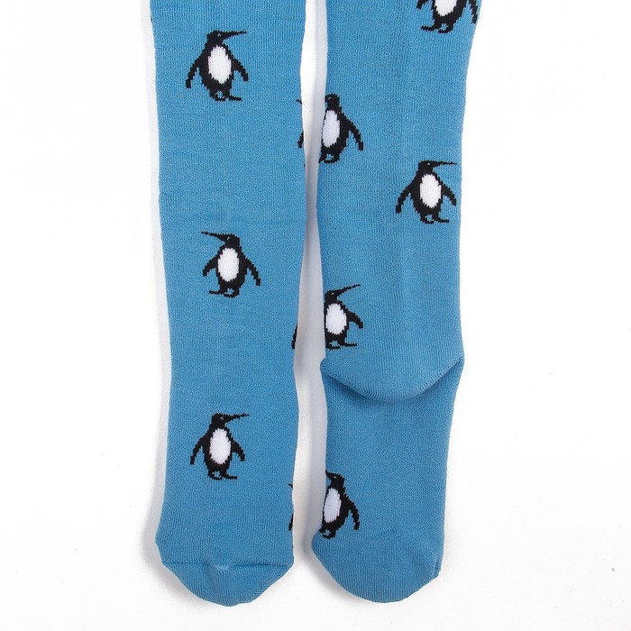 Колготки детские махровые 3265-806 цвет голубой, рост 92-98, р-р 13-14