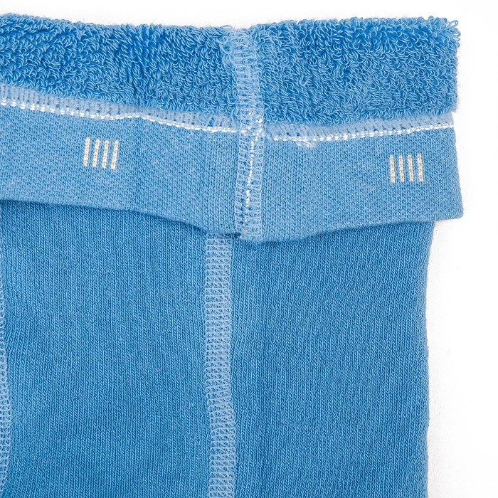 Колготки детские махровые 3265-806 цвет голубой, рост 92-98, р-р 13-14