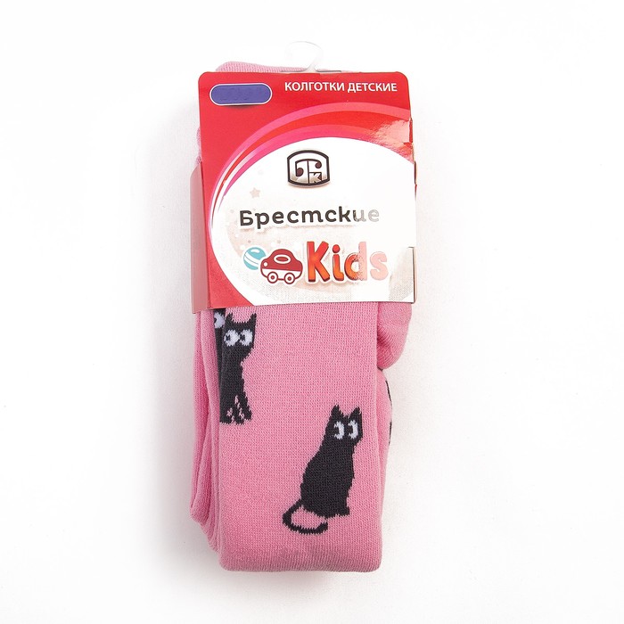 Колготки детские махровые 3265-99 цвет розовый, рост 92-98, р-р 13-14