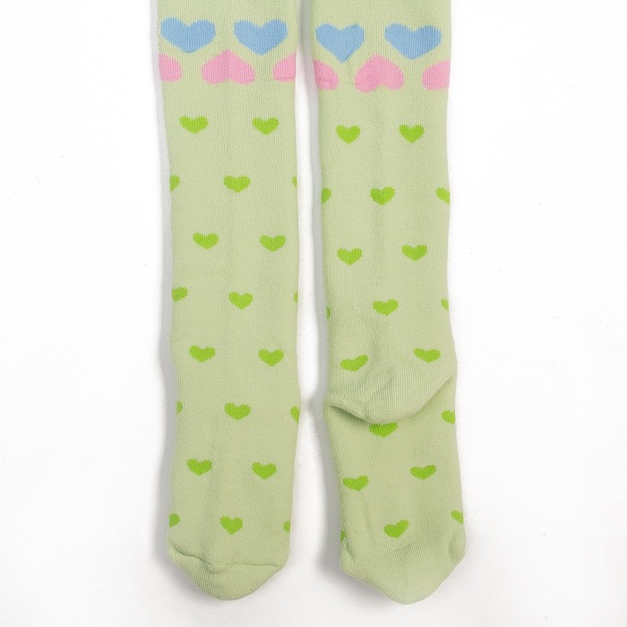 Колготки детские махровые 3265-816 цвет мятный, рост 92-98, р-р 13-14