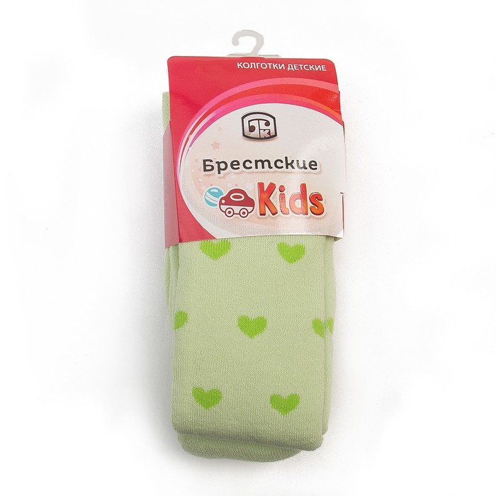 Колготки детские махровые 3265-816 цвет мятный, рост 92-98, р-р 13-14