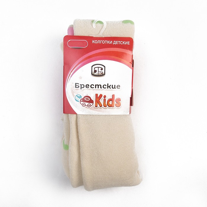 Колготки детские махровые 3265-816 цвет белый, рост 92-98, р-р 13-14