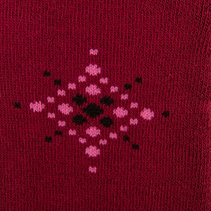 Колготки детские махровые 3265-817 цвет тёмно-бордовый, рост 116-122, р-р 17-18