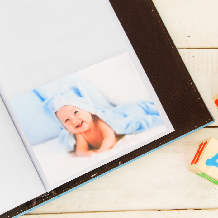 Фотоальбом "Самый лучший мальчик", 2 вида экокожи