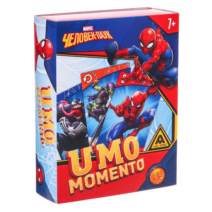 Настольная игра UMO momento. Человек-паук, MARVEL настольная игра umo momento человек паук marvel