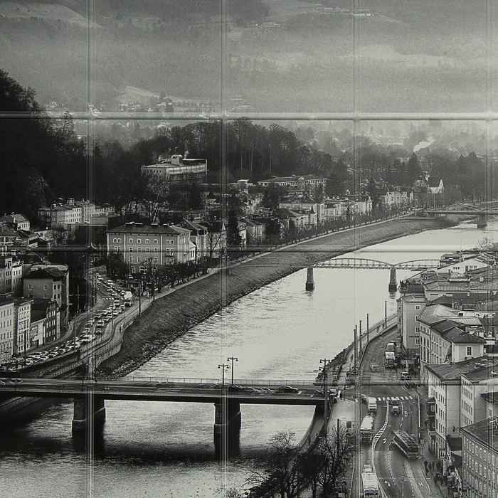 Панель ПВХ Плитка ЗАЛЬЦБУРГ в 2 частях 964х484 мм х 2 шт