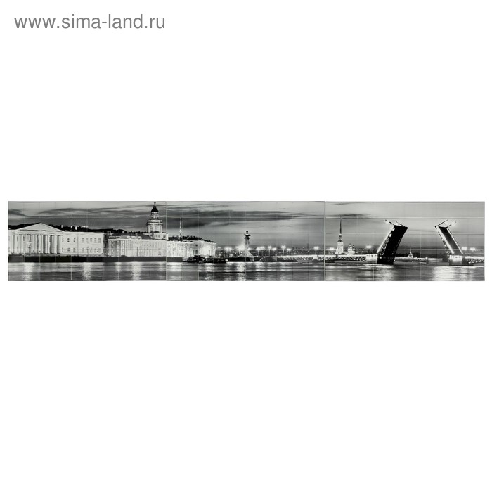 фото Панель пвх плитка санкт-петербург в 3 частях 964х484 мм х 3 шт grace