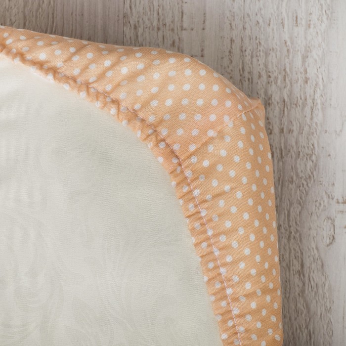 Комплект в кроватку ПРЕМИУМ Совушки, 22 предмета, цв беж/пресик, бязь