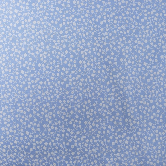 Комплект в кроватку Полянка, 11 предметов, цв голубой, поплин