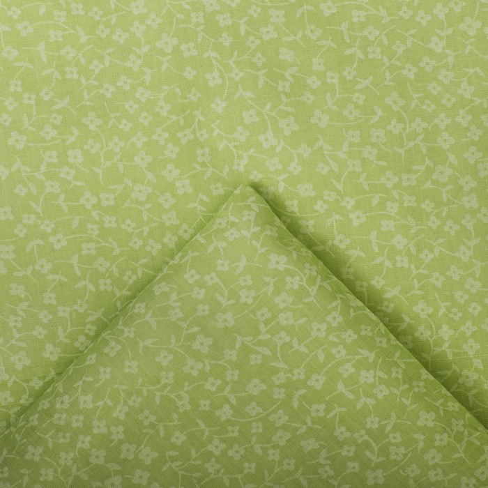 Комплект в кроватку Полянка, 11 предметов, цв салатовый, поплин