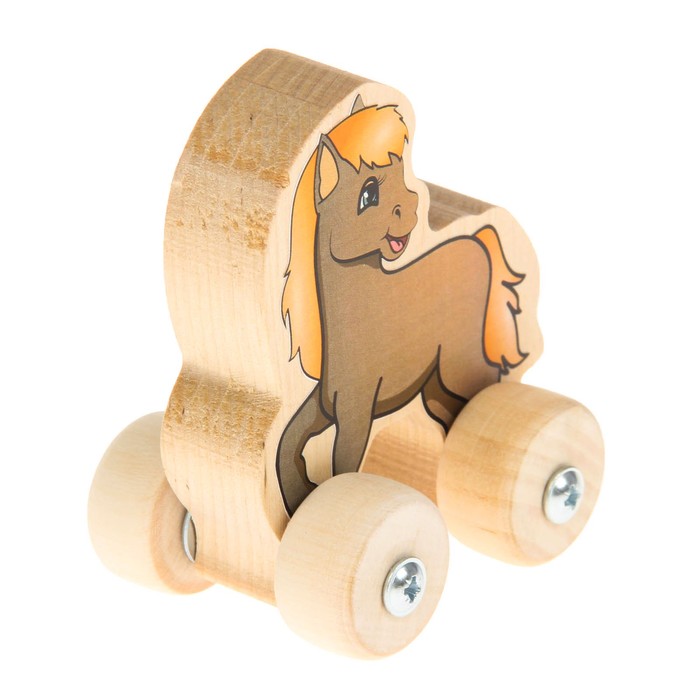 Каталка на колёсах "Лошадка"