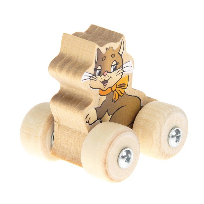 Каталка на колёсах "Кошка"
