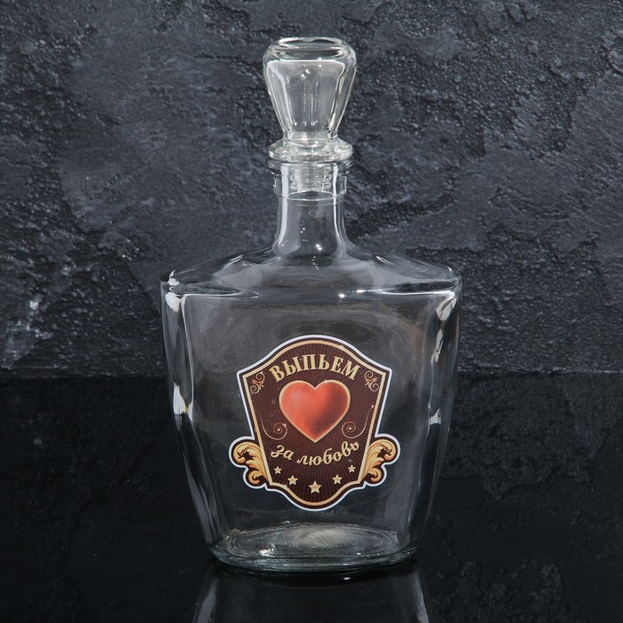 Штоф "За любовь", 500 мл