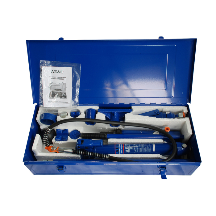 Комплект рихтовочный AE&T T03010, 10т, с гидравликой, ход поршня 135мм, 31кг