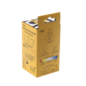 

Лампа cветодиодная Luazon Lighting, G45, 7 Вт, E14, 630 Лм, 3000 K, теплый белый