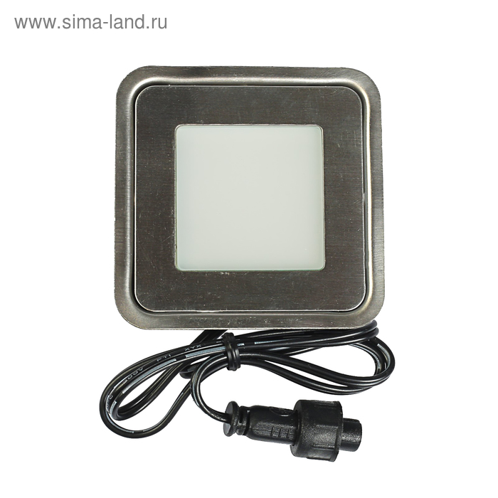 

Светильник тротуарный квадратный Luazon VSL-014, 0,5 Вт, IP66, 12 В, ТЕПЛО-БЕЛЫЙ
