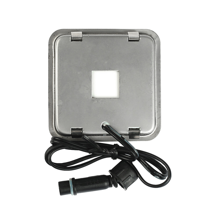 Светильник герметичный квадратный Luazon VSL-015, 0,5 Вт, IP66, 12 В, СИНИЙ