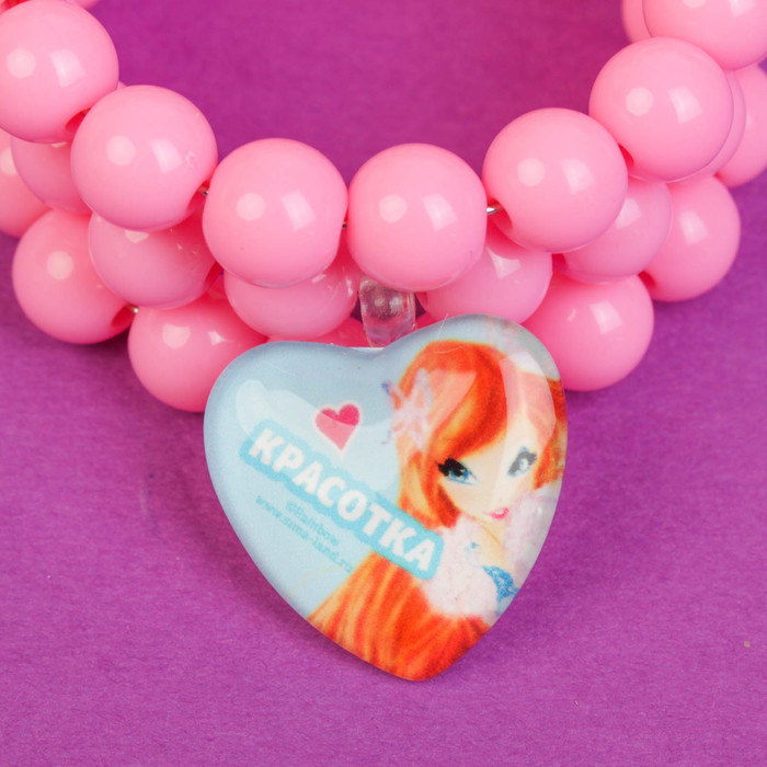 Браслет "Красотка", Феи Винкс: Блум, 5 см