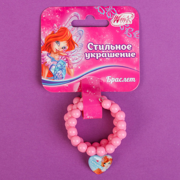 Браслет "Красотка", Феи Винкс: Блум, 5 см
