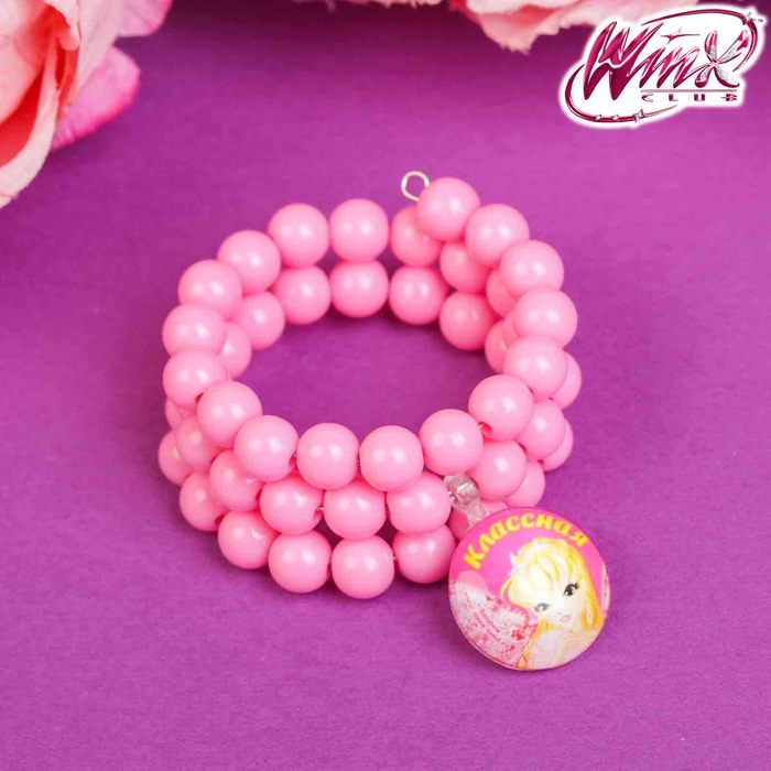 Браслет "Классная", Феи Винкс: Стелла, 5 см