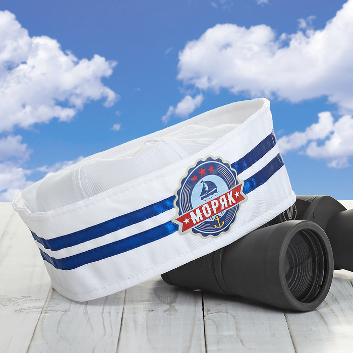 Шляпа юнги взрослая "Мооряк", р-р. 56-58