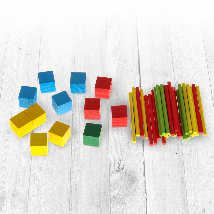 Счётный материал "Простая арифметика", 42 детали