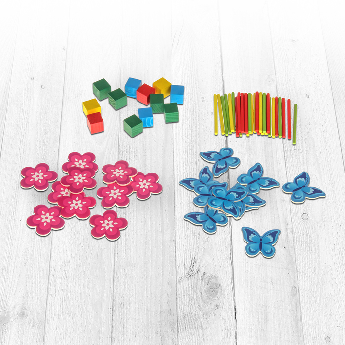 Счётный материал "Учимся считать", 62 детали