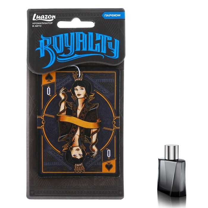 Ароматизатор бумажный "Пиковая дама", азарт, парфюм