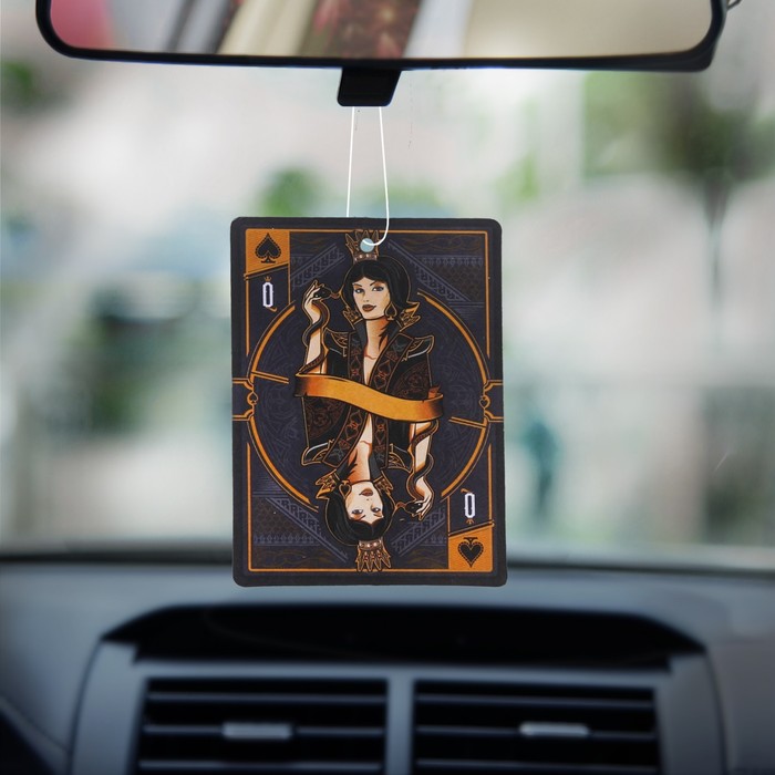 Ароматизатор бумажный "Пиковая дама", азарт, парфюм