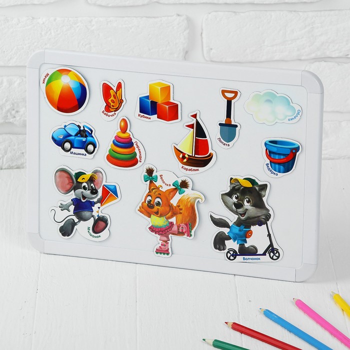 Магниты развивающие "Друзья"