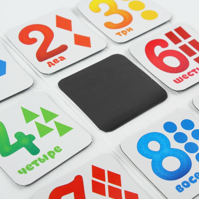 Магниты развивающие "Учим цифры с енотом"