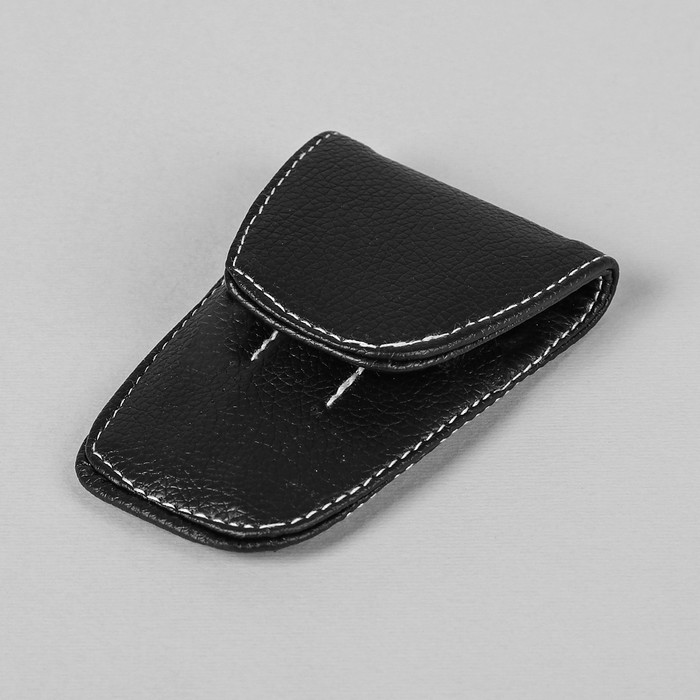 Набор маникюрный, 4 предмета, цвет чёрный