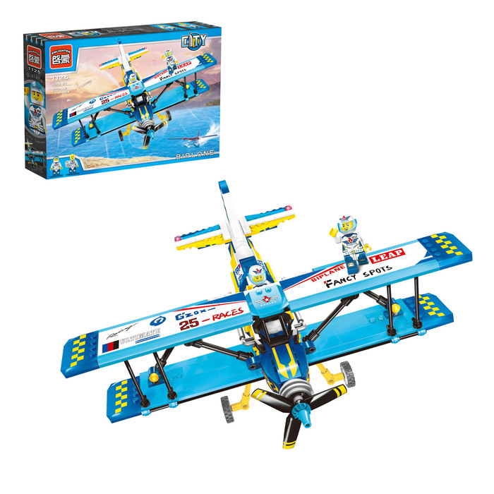 Конструктор «Самолёт Биплан», 354 детали