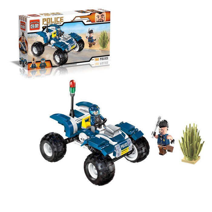 Конструктор «Патруль на квадроцикле», 139 деталей